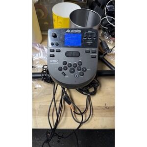 Alesis Nitro Drum Module DM7X Tested Working w/ Cables